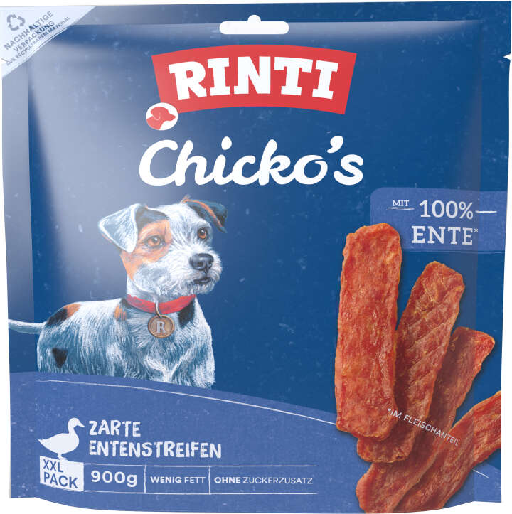 RINTI Hundeleckerli Chicko's Ente XXL